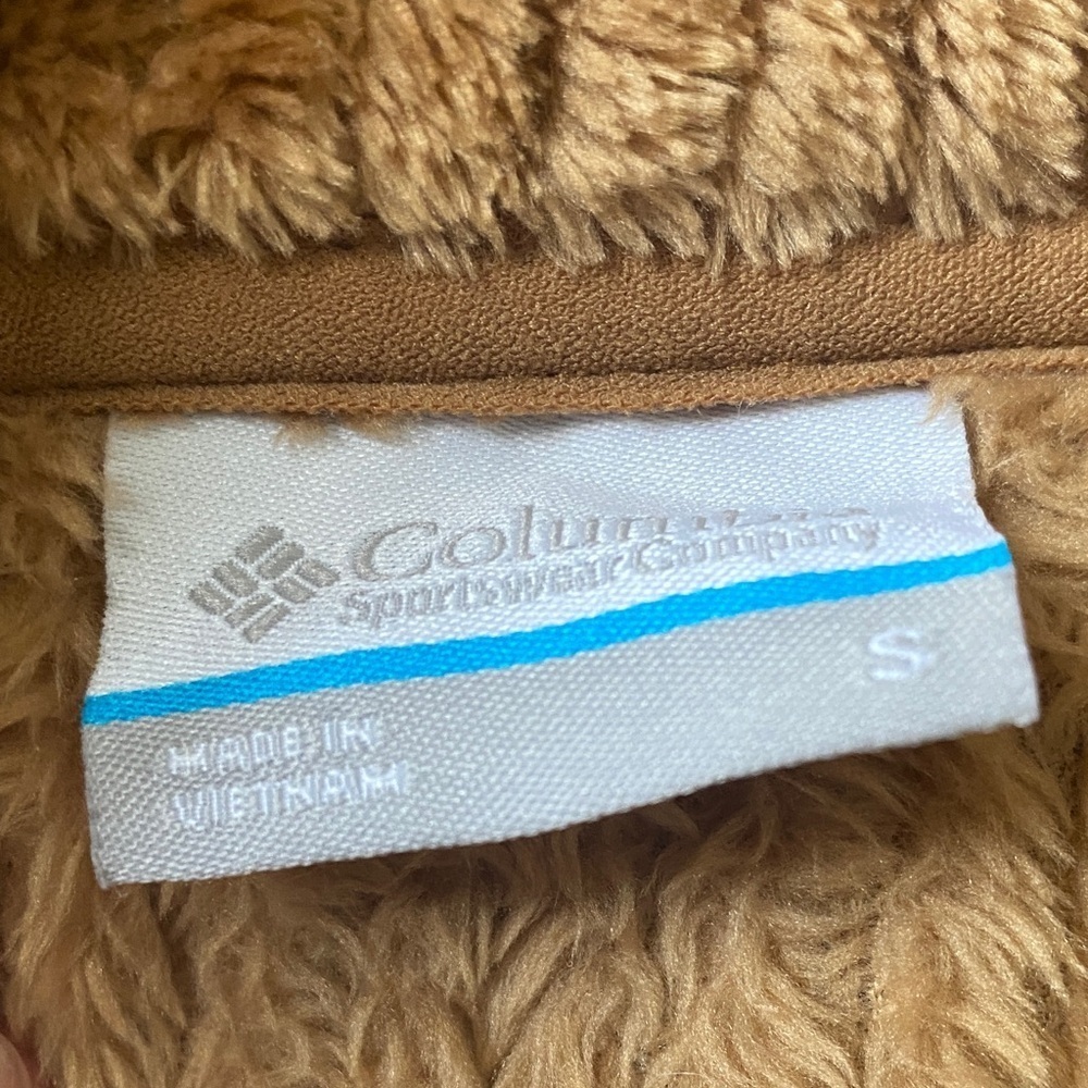 Like New! Columbia Fleece Chestnut Brown Jacket - Picture 5 of 7